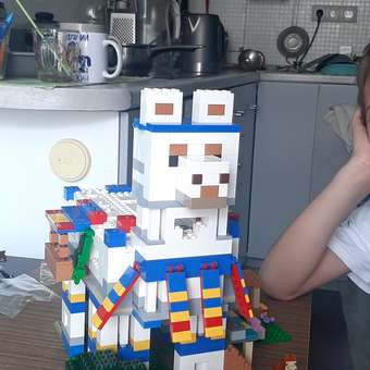 Конструктор LEGO Minecraft The Llama Village: отзыв пользователя Детский Мир