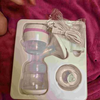 Молокоотсос электрический KUNDER беспроводной портативный розовый: отзыв пользователя Детский Мир