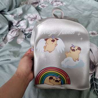 Рюкзак детский NAZAMOK «Мопсики»: отзыв пользователя Детский Мир