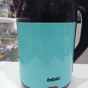 Чайник электрический BBK EK1709P черный/бирюзовый объем 1.7 л мощность 1800-2000 Вт: отзыв пользователя Детский Мир