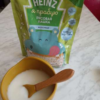 Каша молочная Heinz рисовая 180г с 4месяцев: отзыв пользователя ДетМир