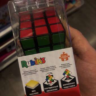 Игра Rubik`s Головоломка Кубик Рубика 3*3 6062938: отзыв пользователя Детский Мир