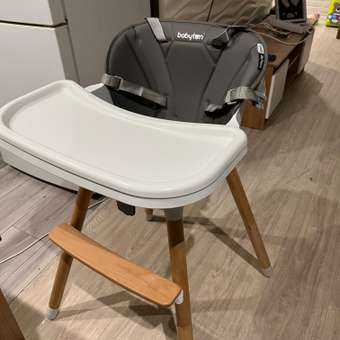 Стул для кормления Babyton Woody Grey: отзыв пользователя ДетМир