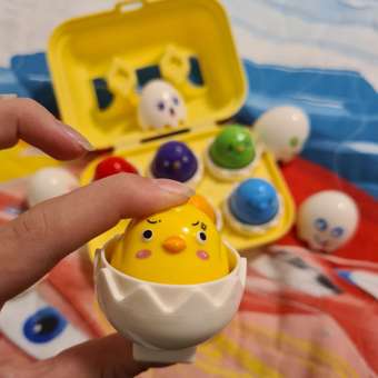 Сортер яйца в контейнере S+S Фигуры и эмоции: отзыв пользователя Детский Мир