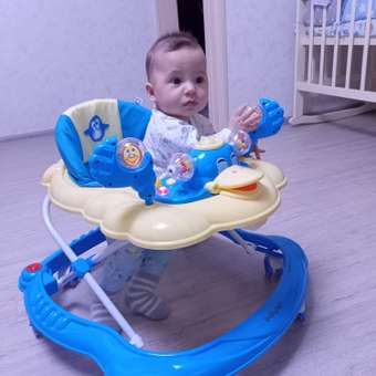 Ходунки Babyton QUACK цв. BLUE+BEIGE: отзыв пользователя ДетМир