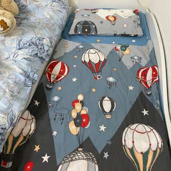 Постельное белье Стрекоза Воздушные Шары в кроватку 80х160 см 3 предмета: отзыв пользователя Детский Мир