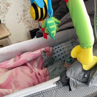 Дуга Жирафики Игрушка подвесная погремушка в коляску кроватку Пчелка: отзыв пользователя Детский Мир