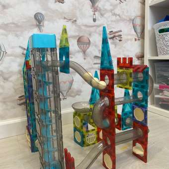 Магнитный конструктор PELICAN HAPPY TOYS с шариками 156 деталей: отзыв пользователя Детский Мир