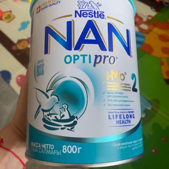 Смесь NAN 2 Optipro 1050г с 6месяцев: отзыв пользователя ДетМир