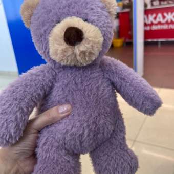 Игрушка мягкая Aurora Медведь Фиолетовый: отзыв пользователя Детский Мир