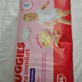 Трусики Huggies Ultra Comfort 48 шт. 5 12-17 кг: отзыв пользователя Детский Мир