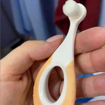 Детская зубная щетка ON WHITE прорезыватель для десен 2 штуки для малышей от 0 лет ультрамягкие: отзыв пользователя Детский Мир