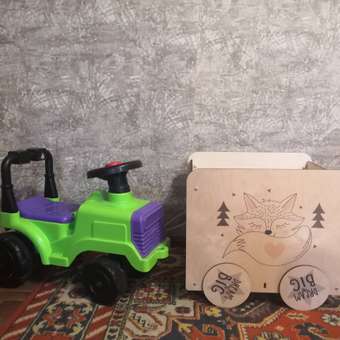 Ящик для игрушек Pema kids 365х350х460 мм фанера: отзыв пользователя Детский Мир