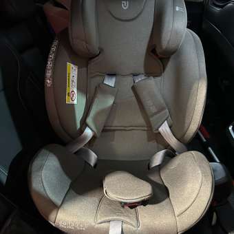 Автокресло детское JOVOLA Jet Isofix 0-36 кг группа 0+1+2+3 с упором в пол бежевый-коричневый: отзыв пользователя Детский Мир