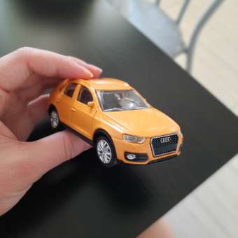 Машинка Rastar Audi Q3 1:43 оранжевая: отзыв пользователя ДетМир