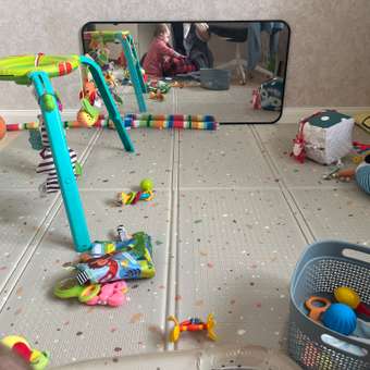 Коврик детский Happy Baby Soft Floor массажный непромокаемый складной stone: отзыв пользователя Детский Мир