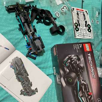 Конструктор LEGO Technic Mercedes-Benz F1 блочный: отзыв пользователя Детский Мир