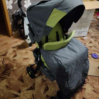 Коляска прогулочная Babyton Comfort Green-Grey: отзыв пользователя ДетМир