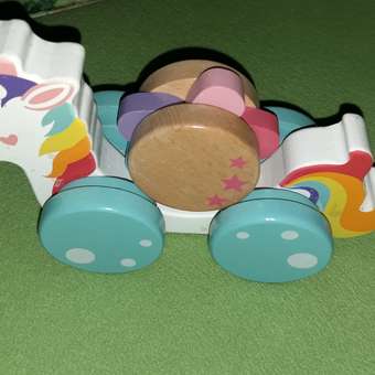 Игрушка BabyGo каталка Единорог: отзыв пользователя Детский Мир