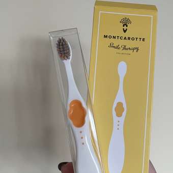 Зубная щетка Montcarotte Желтая soft: отзыв пользователя Детский Мир