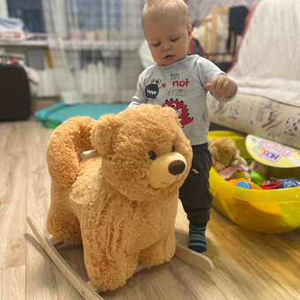 Качалка Нижегородская игрушка Медведь коричневый: отзыв пользователя Детский Мир