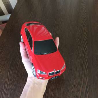 Машина Rastar РУ 1:24 BMW X6 Красная 31700: отзыв пользователя Детский Мир