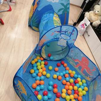 Игровой комплекс BabyGo с сухим бассейном и шариками YS182751: отзыв пользователя ДетМир