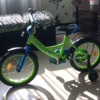 Велосипед NRG BIKES Eagle 16 green-blue: отзыв пользователя Детский Мир