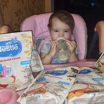 Каша молочная Nestle овсяная 200г с 5месяцев: отзыв пользователя Детский Мир