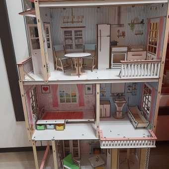 Кукольный домик с мебелью M-WOOD Рапсодия: отзыв пользователя Детский Мир