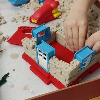 Набор кинетический песок ART SAND Строим дом 750 г: отзыв пользователя Детский Мир