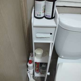 Шкаф пенал CINLANKIDS для ванной комнаты: отзыв пользователя Детский Мир