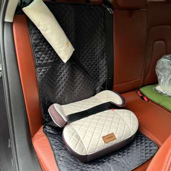 Накидка под детское автокресло Mobylos на автомобильное сиденье материал Оксфорд 600D внутри синтепон размер 108х46 см: отзыв пользователя Детский Мир