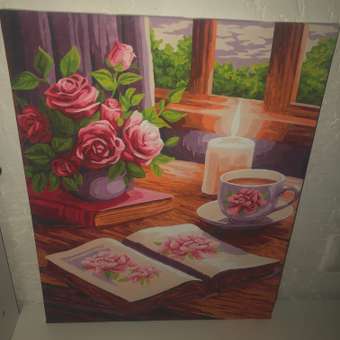 Картина по номерам Art on Canvas Натюрморт романтика в ассортименте: отзыв пользователя Детский Мир