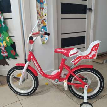 Велосипед NRG BIKES Canary 14 red-white: отзыв пользователя Детский Мир