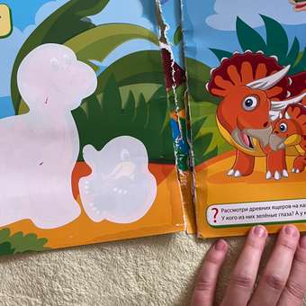 Раскраска Динозавры водные многоразовые: отзыв пользователя Детский Мир
