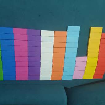 Плашки деревянные Томик развивающие яркие 96 деталей 1-27: отзыв пользователя Детский Мир
