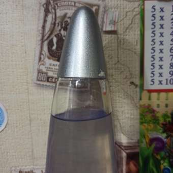 Светильник HitToy Лава-лампа 35 см прозрачная фиолетовая: отзыв пользователя Детский Мир