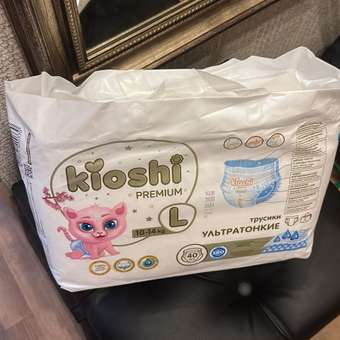 Трусики Kioshi Premium L 40 шт.: отзыв пользователя Детский Мир