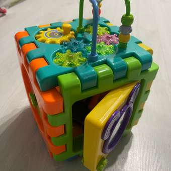 Развивающая игрушка бизи-куб SHARKTOYS сортер: отзыв пользователя Детский Мир