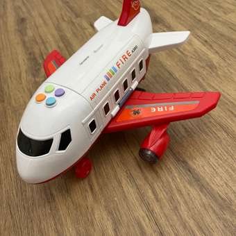 Парковка SHARKTOYS Самолет пожарный + 4 авто: отзыв пользователя Детский Мир