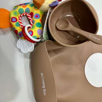 Набор детской посуды Morning Sun коричневый: отзыв пользователя Детский Мир
