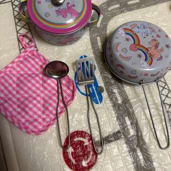 Набор посуды Mary Poppins единорог металл 6 предметов 453221: отзыв пользователя Детский Мир