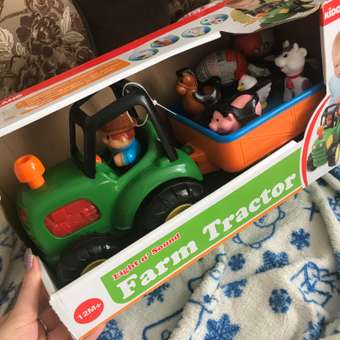 Игрушка Kiddieland Трактор Ферма: отзыв пользователя Детский Мир