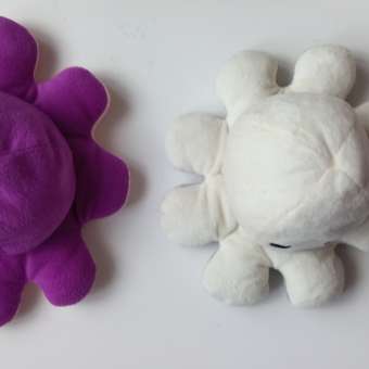 Мягкая игрушка Ripoma вывернушка Осьминожка фиолетовый-розовый: отзыв пользователя Детский Мир