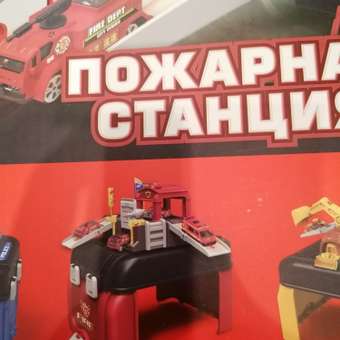 Парковка Funky Toys Пожарная станция многоуровневый: отзыв пользователя ДетМир