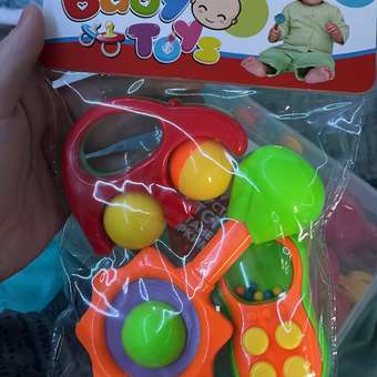 Набор погремушек Bomei toys 3предмета OTG0943756: отзыв пользователя ДетМир