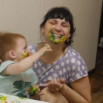 Краски пальчиковые Brauberg детские для малышей от 1 года: отзыв пользователя Детский Мир
