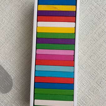 Плашки Томик Цветные 28 деталей 6675 развивающая игрушка: отзыв пользователя Детский Мир