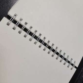 Скетчбук ПСВ А4 210грамм с черной обложкой вертикальный 60 листов: отзыв пользователя Детский Мир